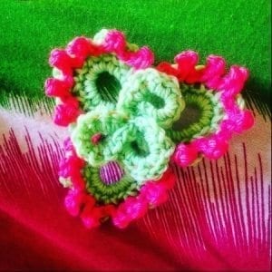 How to crochet flower