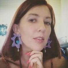 Crochet Decorated Earrings