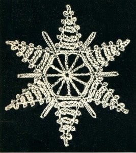 Vintage Snowflake Crochet Pattern