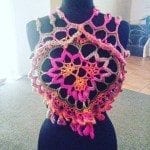 crochet flower power top free crochet flower top pattern