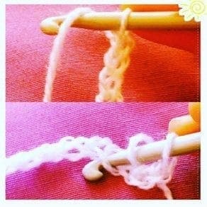 how to crochet double crochet stitch