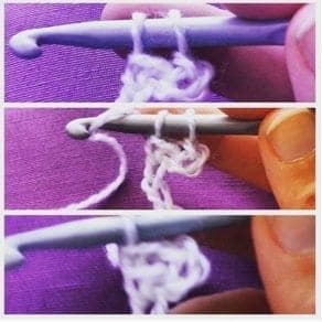 how to crochet double crochet dc