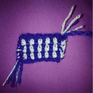 granite stitch moss stitch crochet