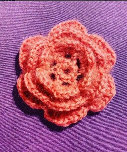 crochet irish flower crochet pattern