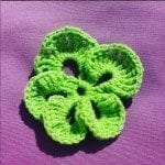 crochet violet free pattern