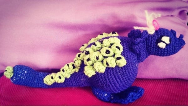 Crochet Dinosaur Free Pattern