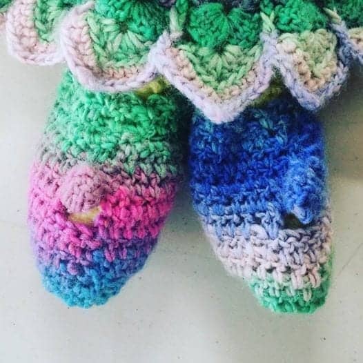 crochet slippers pattern