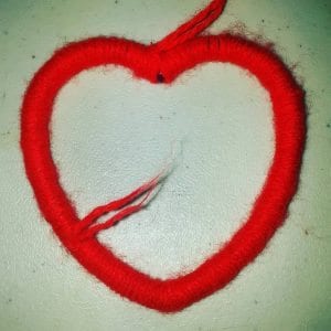 heart shaped crochet