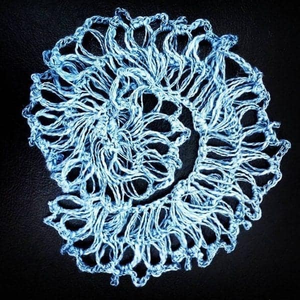 Heirloom spiral of life crochet pattern