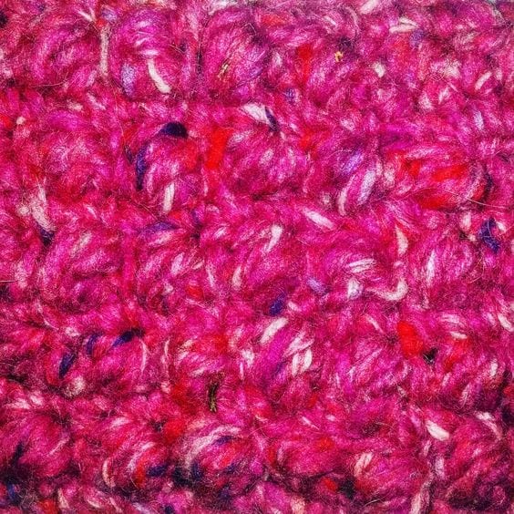 How to crochet the Pretty Pebbles Crochet stitch