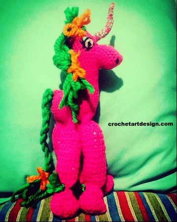 Crochet Unicorn amigurumi pattern unicorn amigurumi crochet pattern