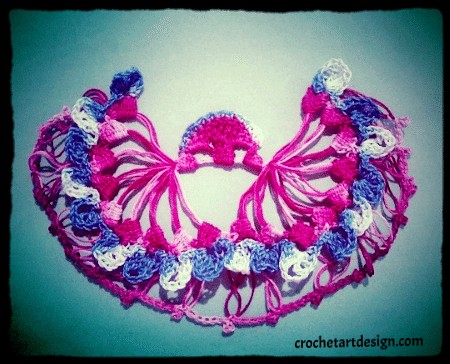 Free Hairpin Half Circle Crochet Pattern