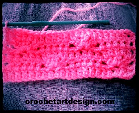 How to Crochet Clam Stitch