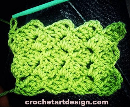 How to crochet Tulip stitch