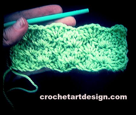 How to Crochet Turtle Stitch