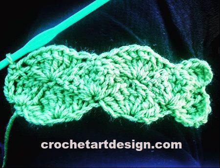large shell crochet stitch crochet large shell stitch