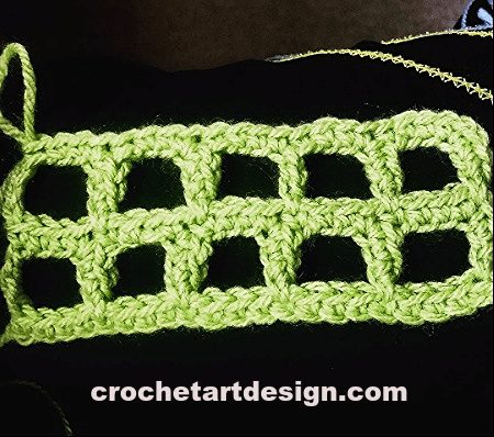 How to Crochet Firm Mesh