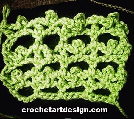 How to Crochet Picot Lattice