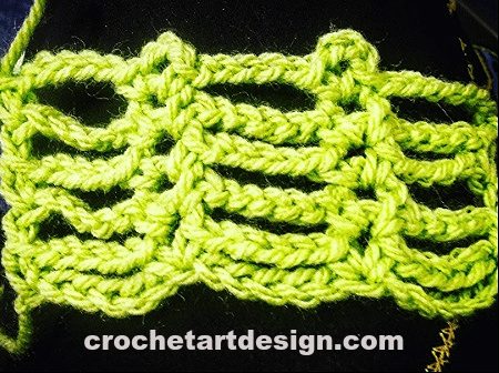 How to Crochet Ladder Stitch