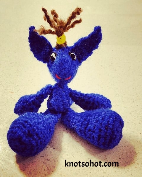 baby kangaroo crochet pattern