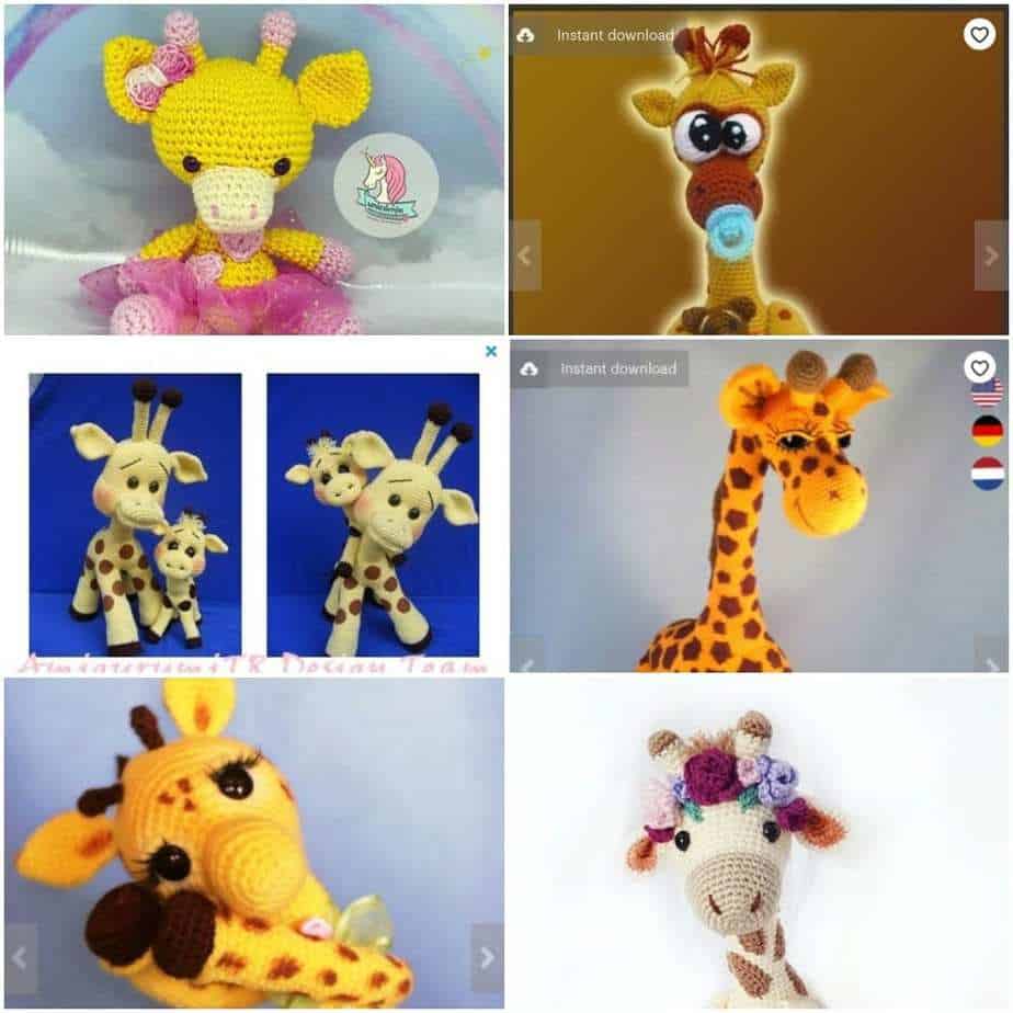 crochet giraffe amigurumi pattern giraffe crochet amigurumi pattern