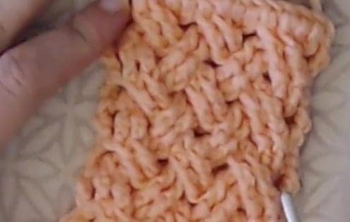 how to crochet celtic weave stitch