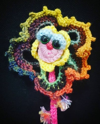 irish crochet flower fifth wheel crochet flower