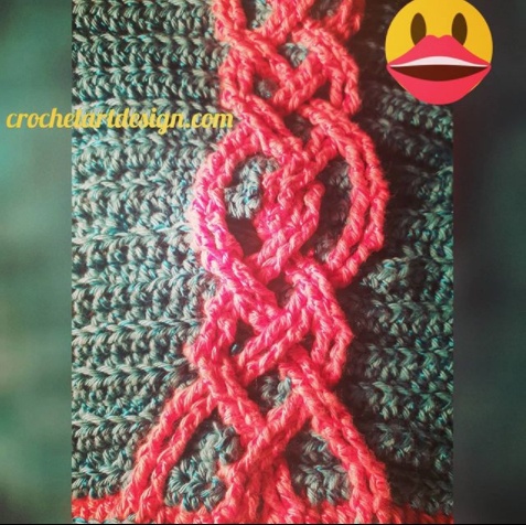 Crochet cables pattern