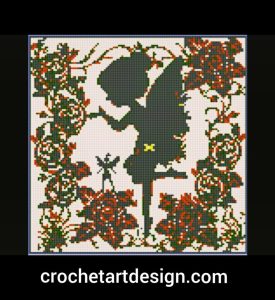 crochet graphgan fairy princess