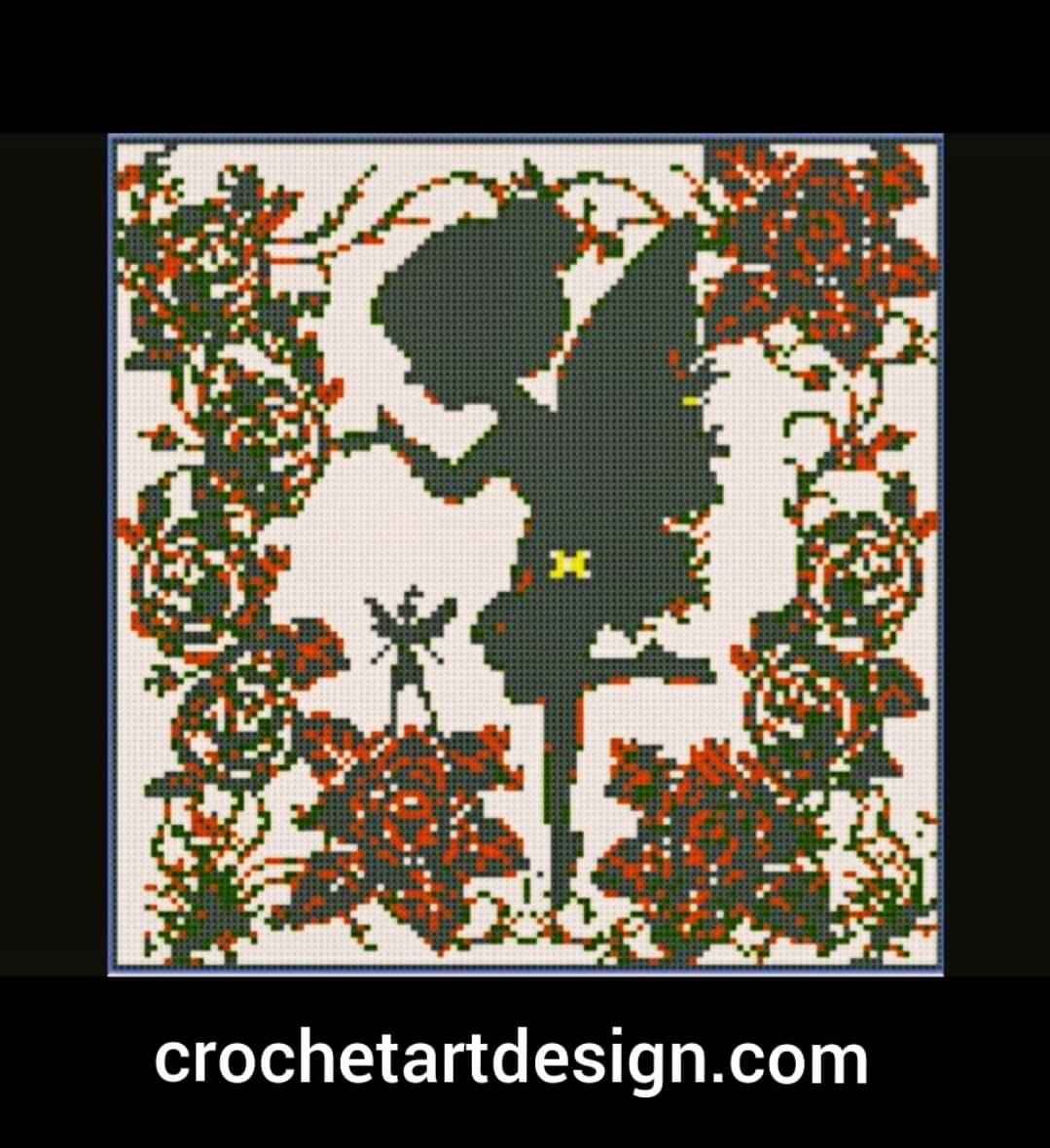 Crochet Picture Chart Fairy Princess