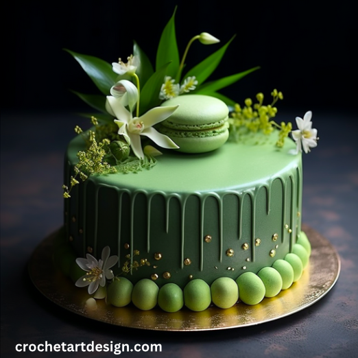 Swedish Princess Torte ~ Marzipan Cake