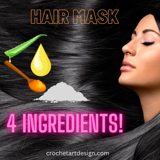 Aloe Vera Hair Mask ~ 4 Ingredients
