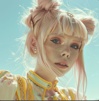 Hair styles inspired in Norwegian singer, Aurora